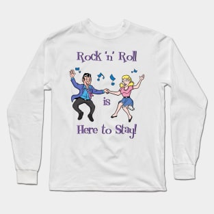 Rock 'n' Roll Dance Couple Long Sleeve T-Shirt